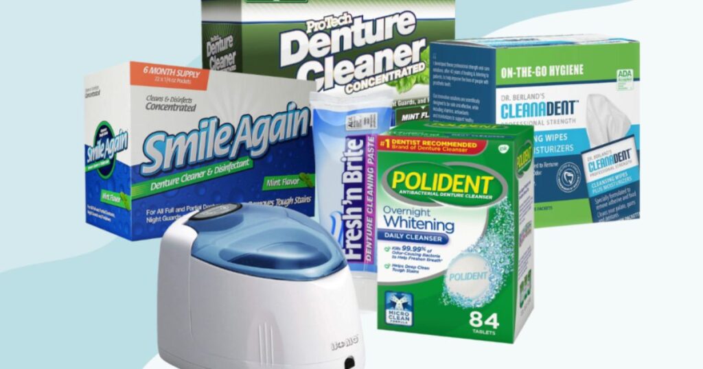 Types of Denture Cleaning Tablets